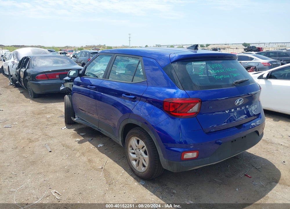 2021 HYUNDAI VENUE SE VIN: KMHRB8A31MU099060
