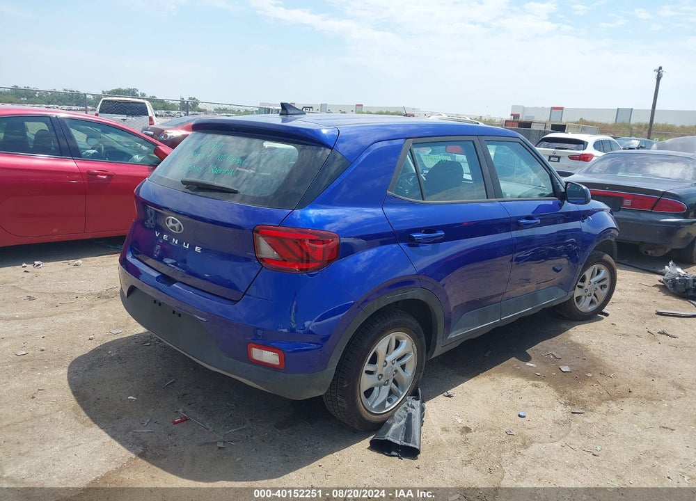 2021 HYUNDAI VENUE SE VIN: KMHRB8A31MU099060