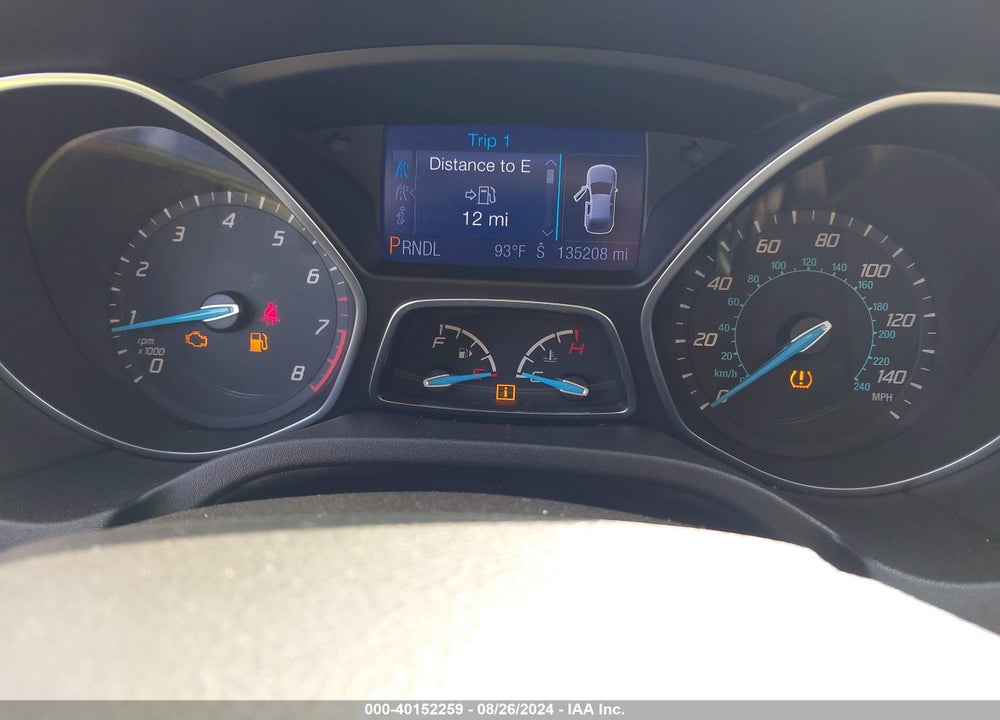 2013 FORD FOCUS SE VIN: 1FADP3F22DL126653