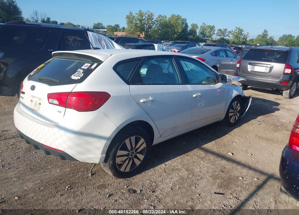 2013 KIA FORTE EX VIN: KNAFU5A28D5687326