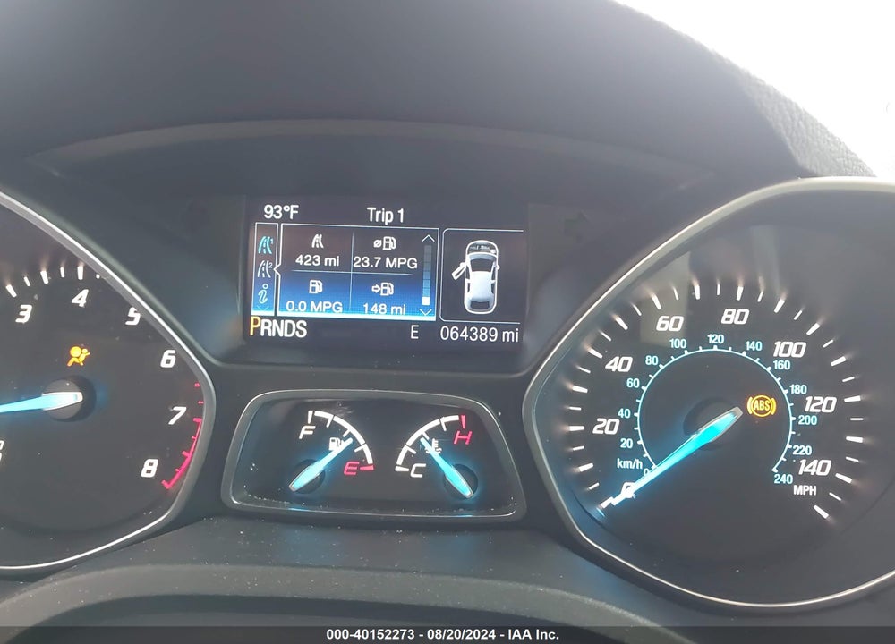 2014 FORD ESCAPE TITANIUM VIN: 1FMCU0J96EUC65239