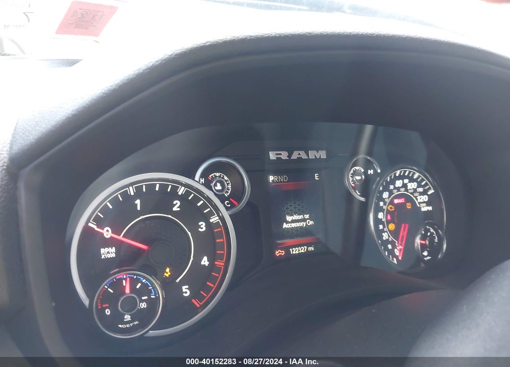 2021 RAM 2500 BIG HORN 4X4 6'4 BOX VIN: 3C6UR5DL8MG585539