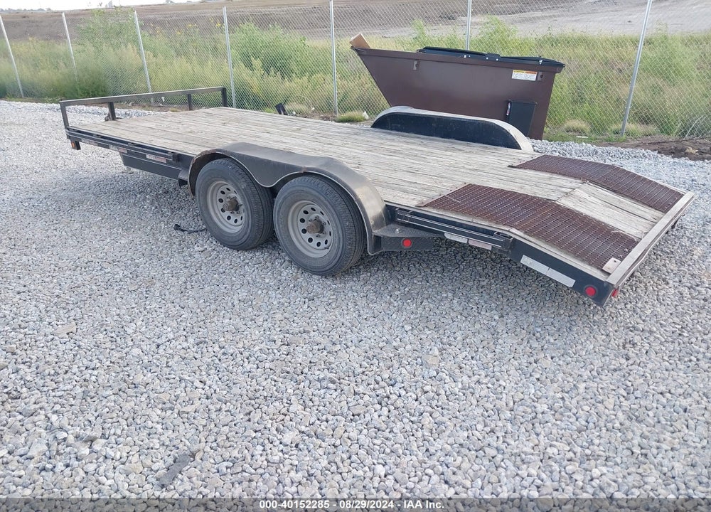 2012 KAUFMAN FLATBED TRAILER VIN: 5SHFA1829CB000434