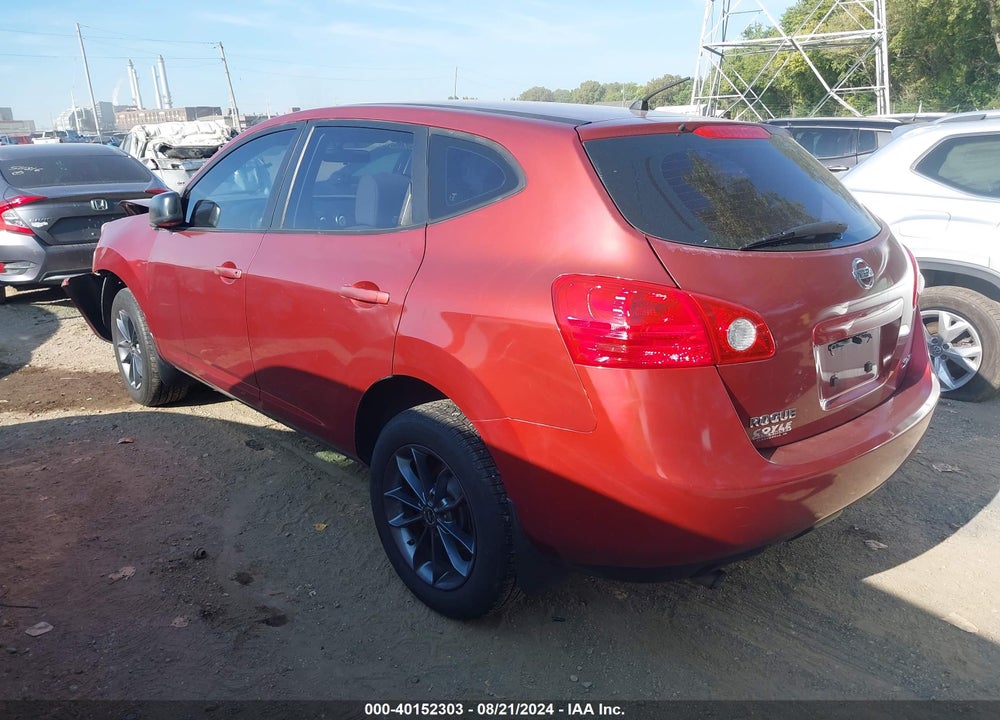 2009 NISSAN ROGUE S VIN: JN8AS58V79W190440