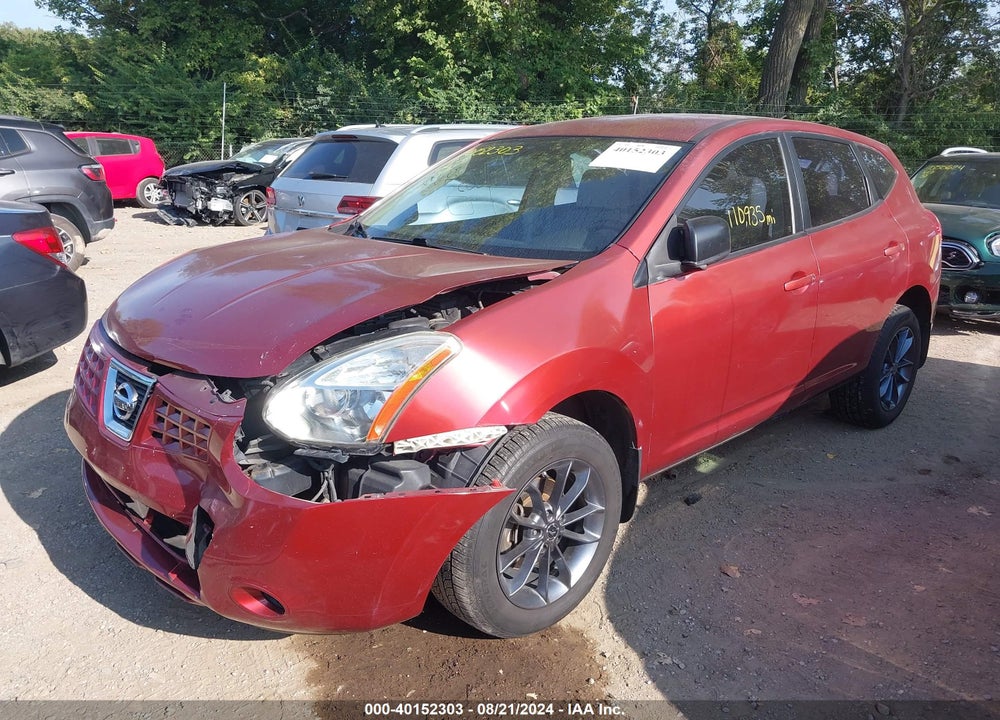 2009 NISSAN ROGUE S VIN: JN8AS58V79W190440