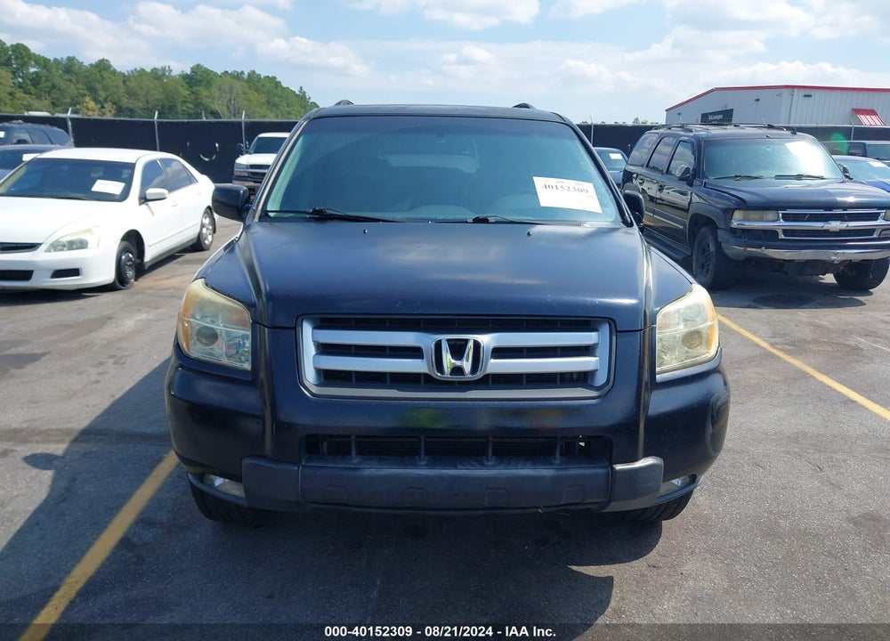 2006 HONDA PILOT EX-L VIN: 5FNYF28506B015217