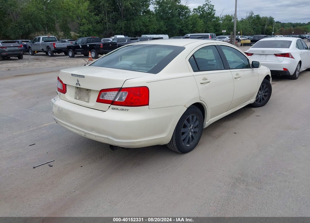 2009 MITSUBISHI GALANT ES/SPORT EDITION VIN: 4A3AB36F49E040655