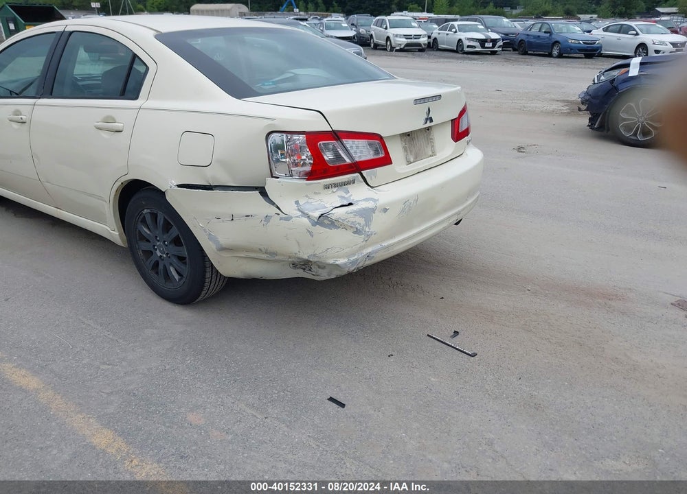 2009 MITSUBISHI GALANT ES/SPORT EDITION VIN: 4A3AB36F49E040655