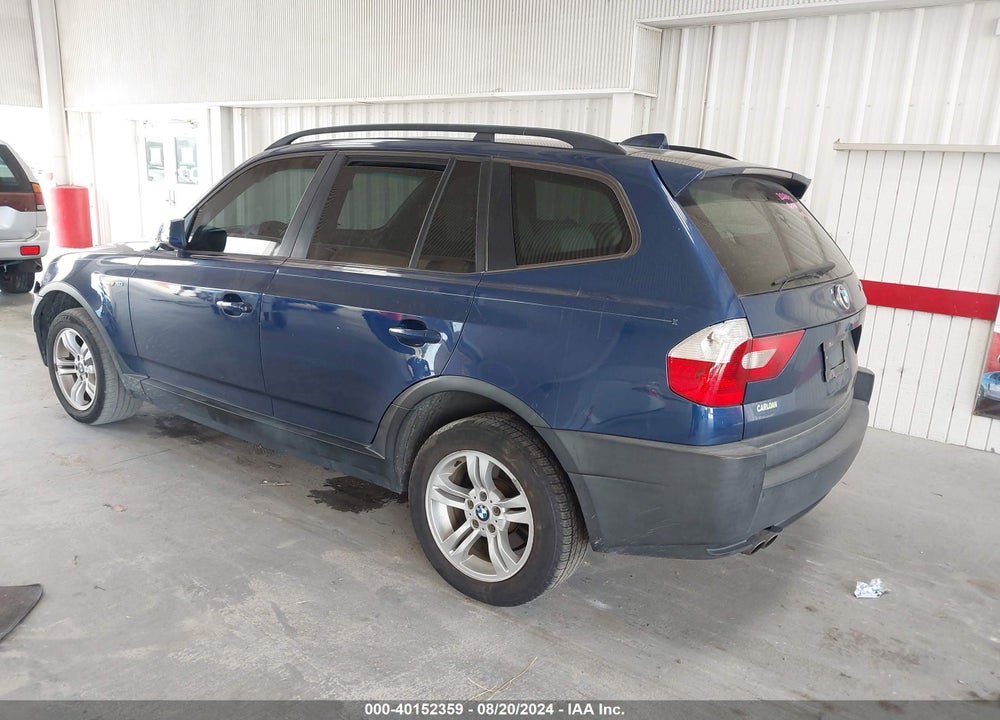 2005 BMW X3 3.0I VIN: WBXPA93465WD06760