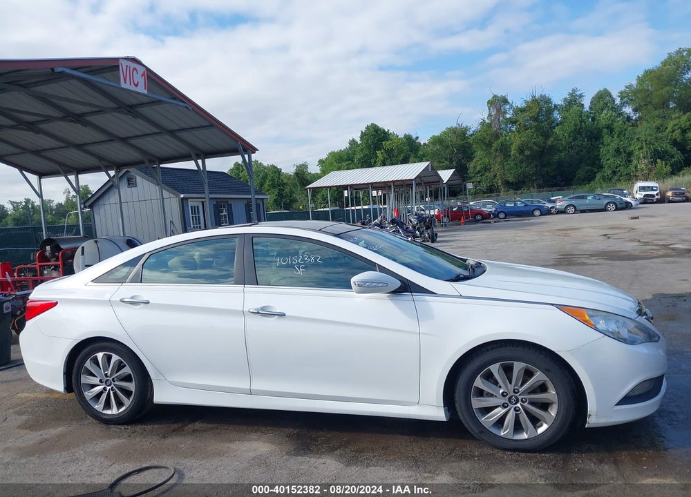 2014 HYUNDAI SONATA LIMITED VIN: 5NPEC4AC3EH884958