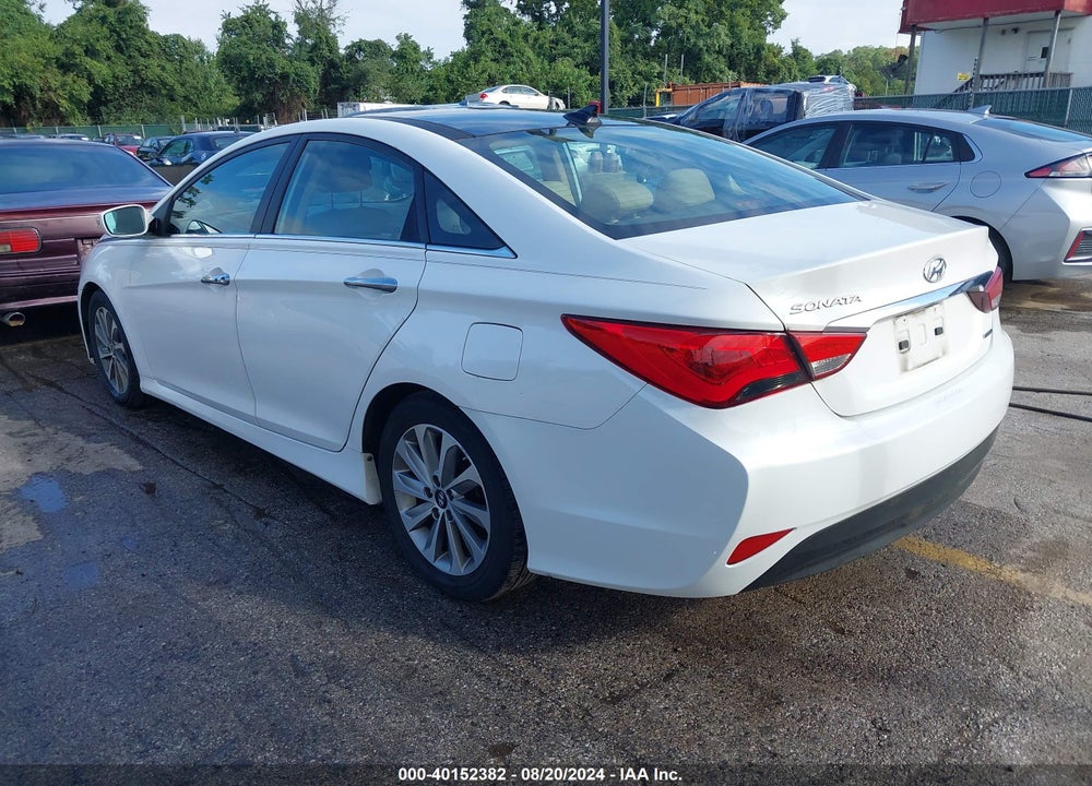 2014 HYUNDAI SONATA LIMITED VIN: 5NPEC4AC3EH884958
