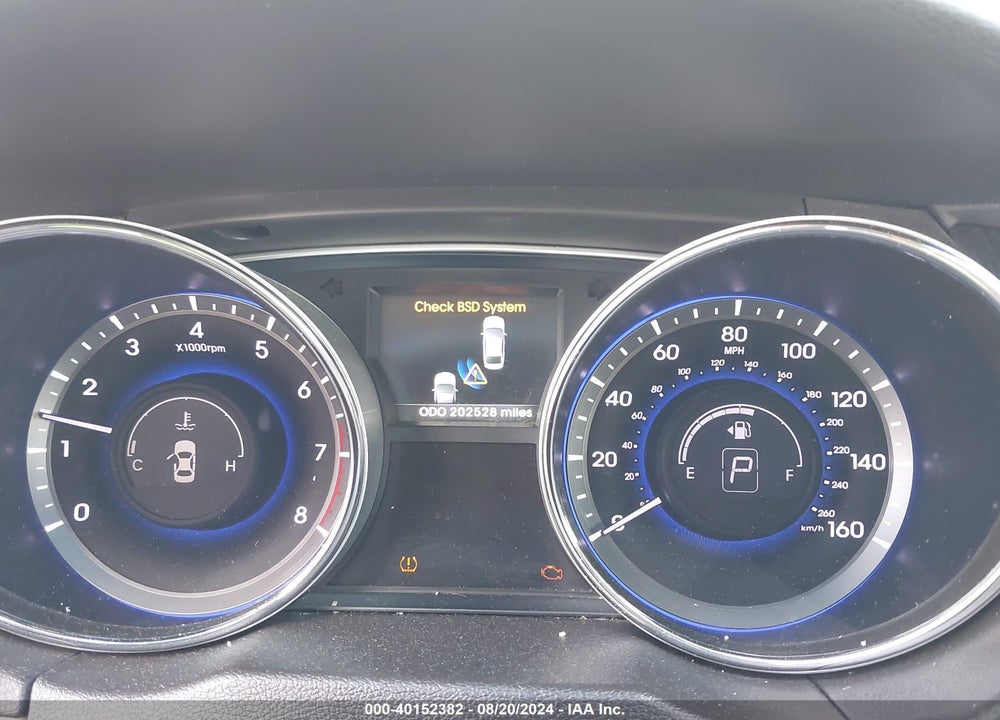 2014 HYUNDAI SONATA LIMITED VIN: 5NPEC4AC3EH884958