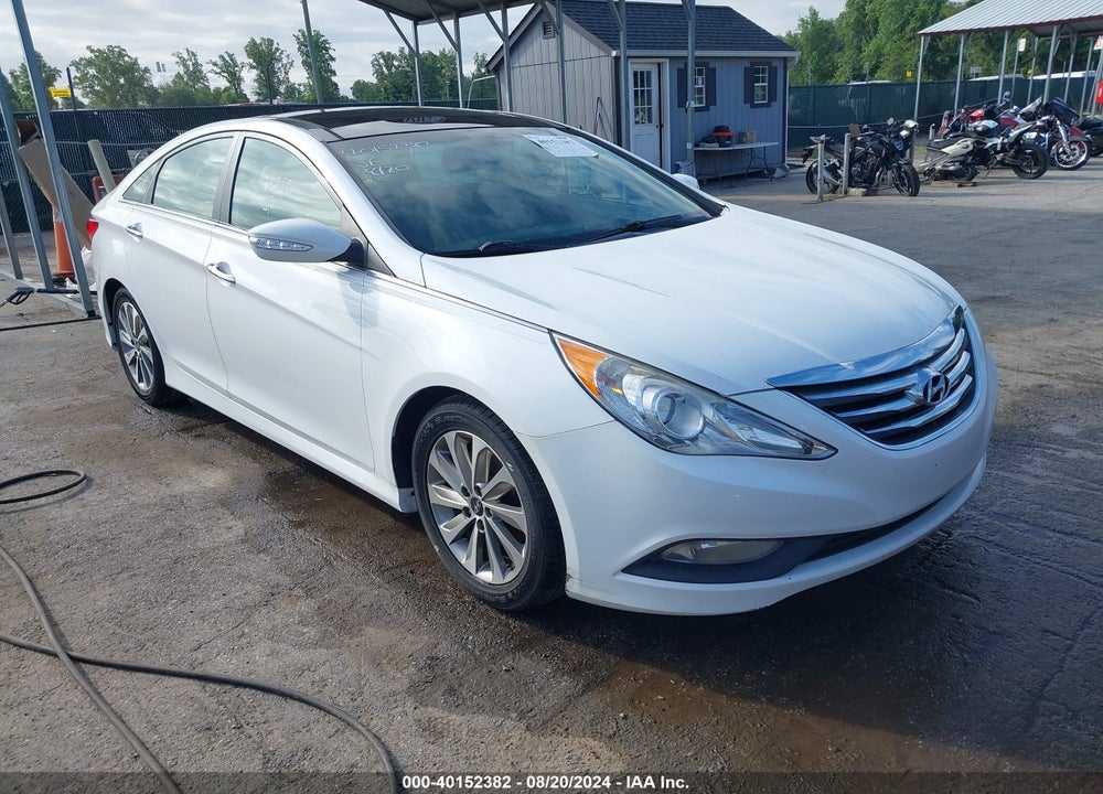 2014 HYUNDAI SONATA LIMITED VIN: 5NPEC4AC3EH884958