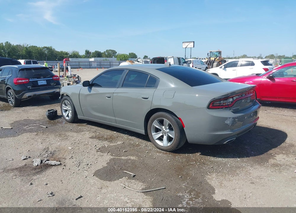 2018 DODGE CHARGER SXT PLUS RWD VIN: 2C3CDXHG5JH158055
