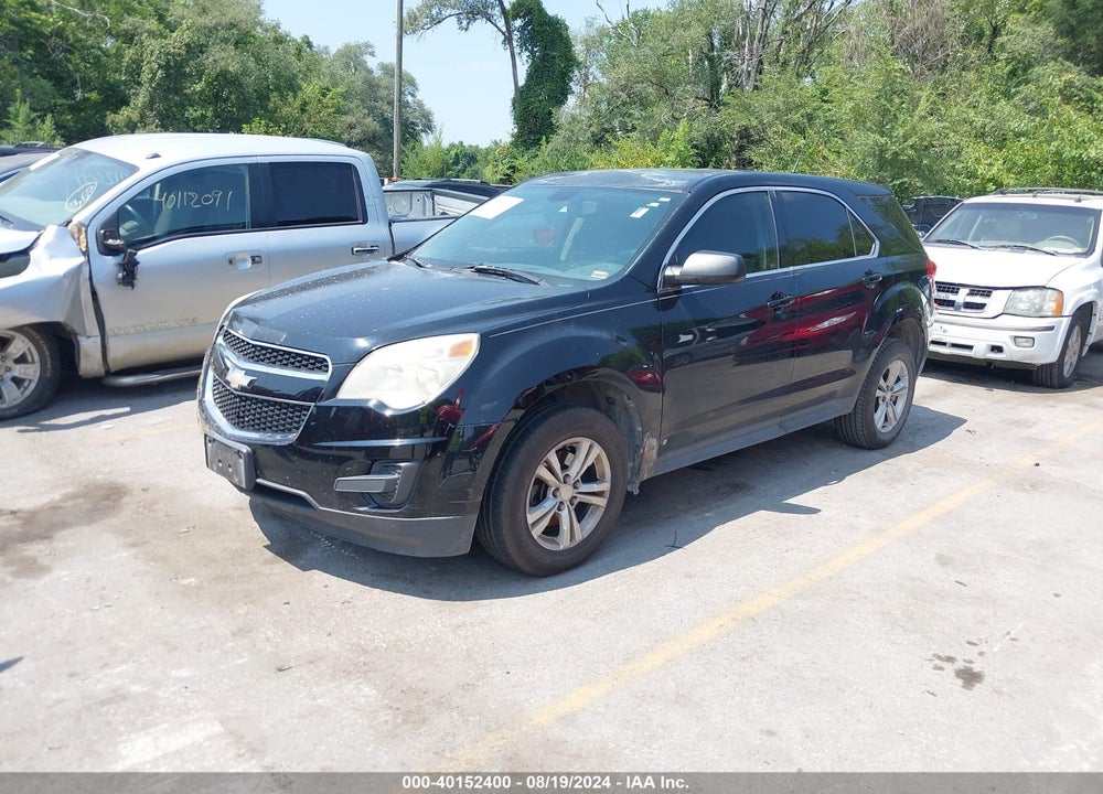 2010 CHEVROLET EQUINOX LS VIN: 2CNALBEW4A6202607