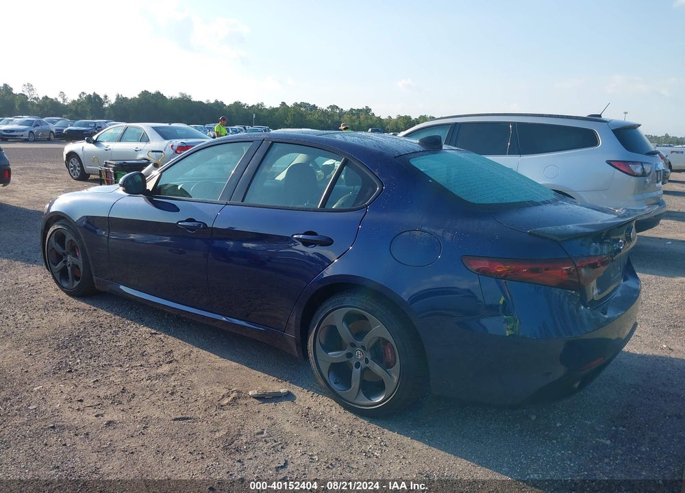 2018 ALFA ROMEO GIULIA RWD VIN: ZARFAEBN4J7591672