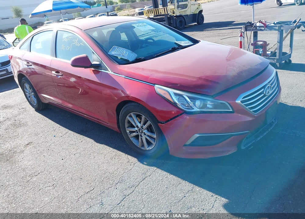 2016 HYUNDAI SONATA VIN: 5NPE24AF1GH396074