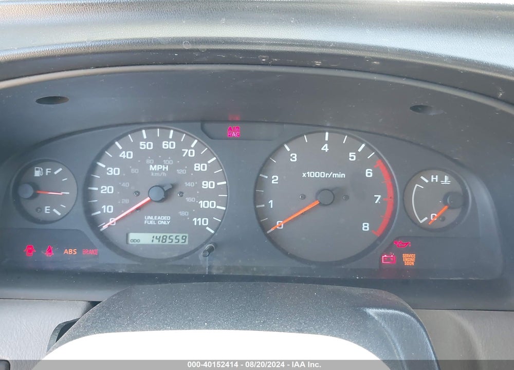 2000 NISSAN XTERRA VIN: 5N1ED28T7YC581832