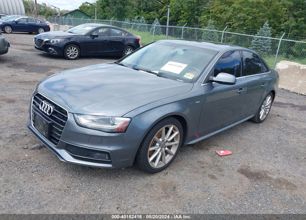 2014 AUDI A4 2.0T PREMIUM VIN: WAUFFAFL6EN039750