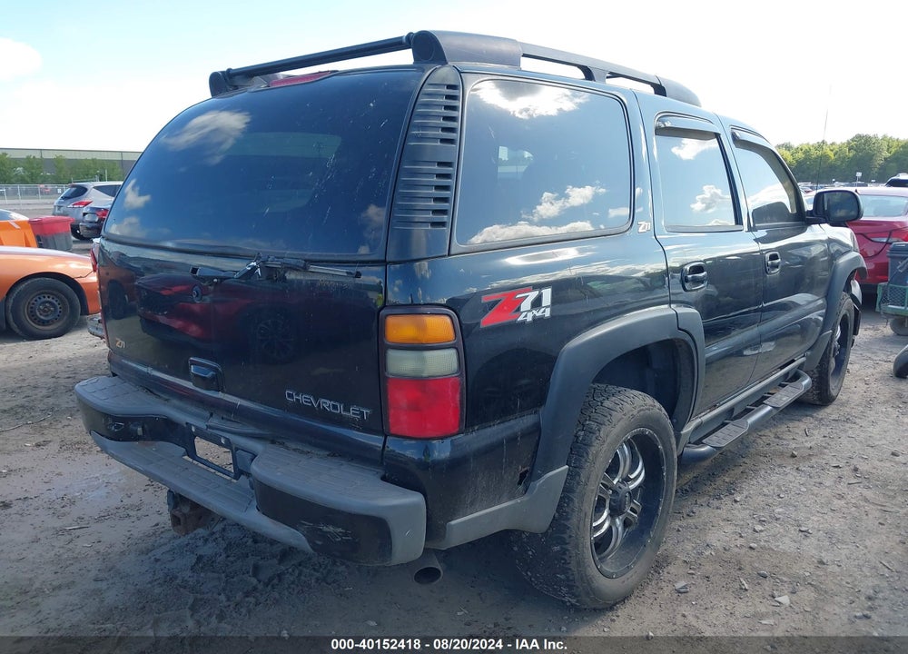 2004 CHEVROLET TAHOE Z71 VIN: 1GNEK13Z54R165180