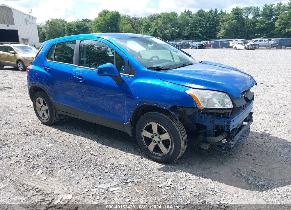 2015 CHEVROLET TRAX 1LS VIN: KL7CJPSB2FB172672