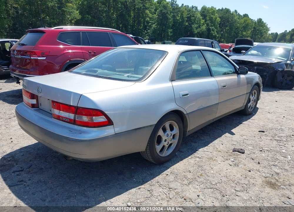 2001 LEXUS ES 300 VIN: JT8BF28GX10331043