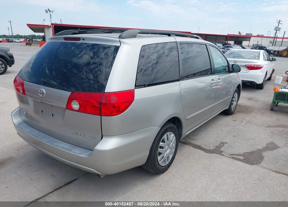 2007 TOYOTA SIENNA LE VIN: 5TDZK23C77S054938
