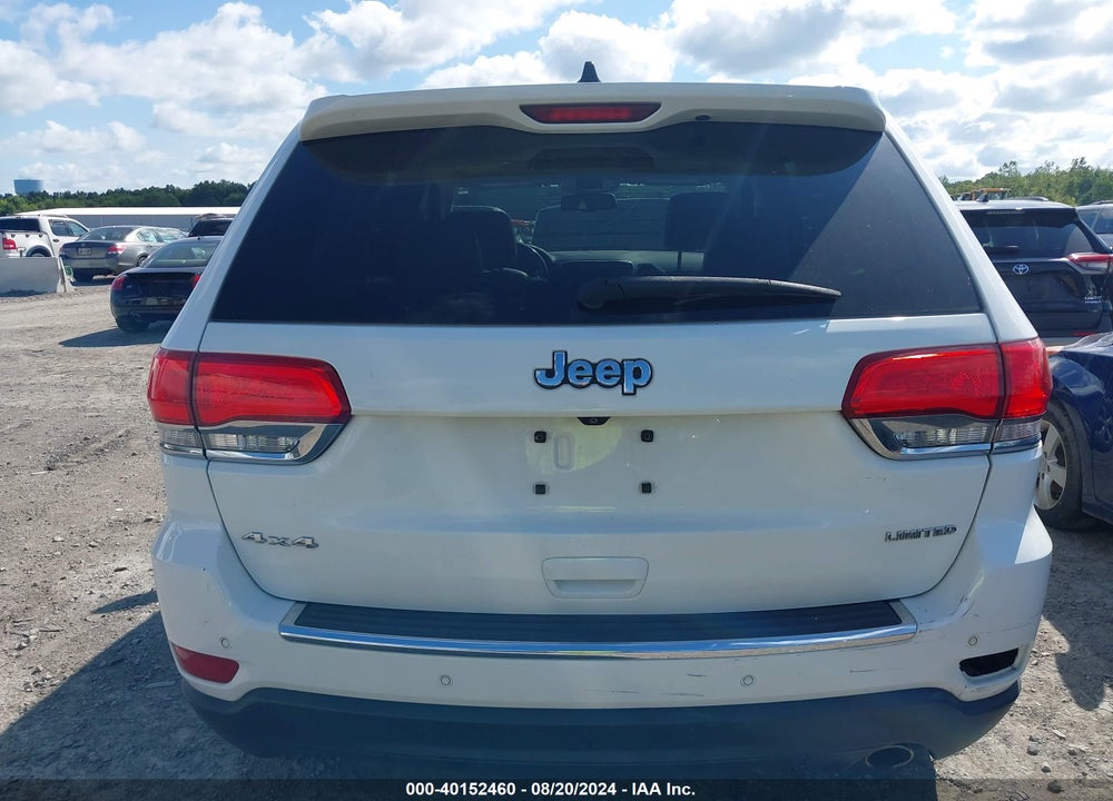 2015 JEEP GRAND CHEROKEE LIMITED VIN: 1C4RJFBG3FC778950