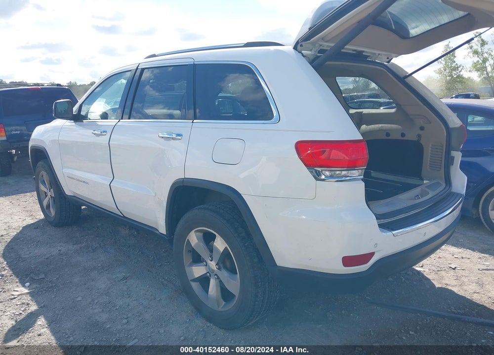 2015 JEEP GRAND CHEROKEE LIMITED VIN: 1C4RJFBG3FC778950
