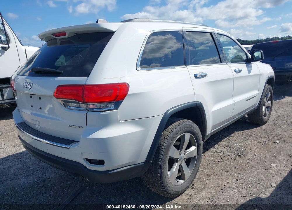 2015 JEEP GRAND CHEROKEE LIMITED VIN: 1C4RJFBG3FC778950