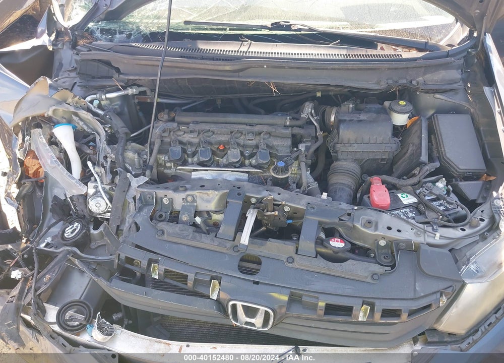 2012 HONDA CIVIC LX VIN: 19XFB2F58CE387217