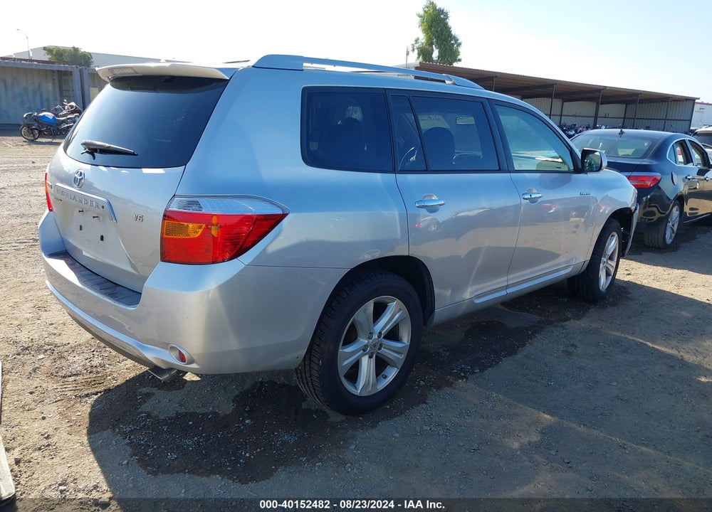 2008 TOYOTA HIGHLANDER LIMITED VIN: JTEDS42A482038626