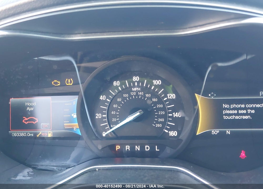 2017 FORD FUSION SE VIN: 3FA6P0H70HR110183