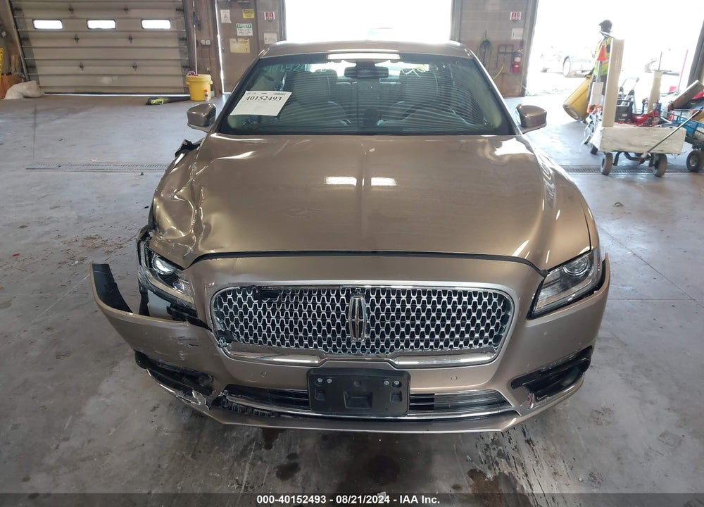 2019 LINCOLN CONTINENTAL SELECT VIN: 1LN6L9TK3K5607594