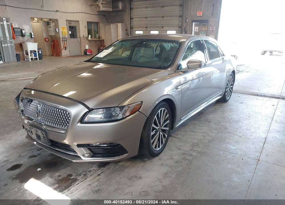 2019 LINCOLN CONTINENTAL SELECT VIN: 1LN6L9TK3K5607594