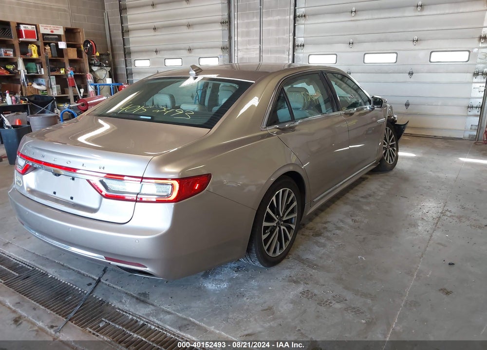 2019 LINCOLN CONTINENTAL SELECT VIN: 1LN6L9TK3K5607594
