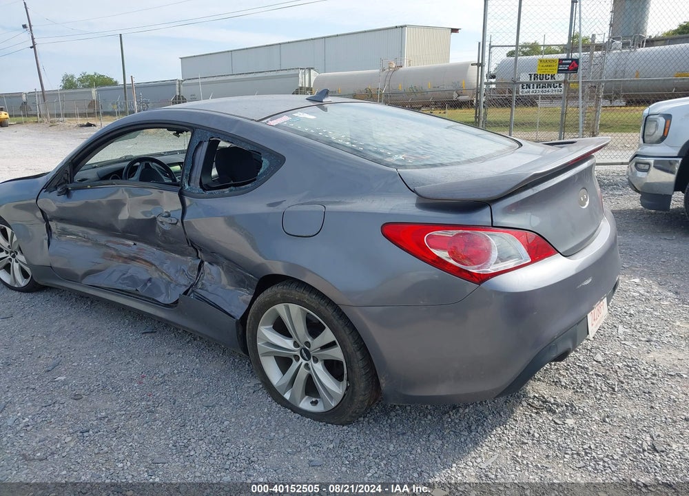 2010 HYUNDAI GENESIS 2.0T VIN: KMHHT6KD6AU028453