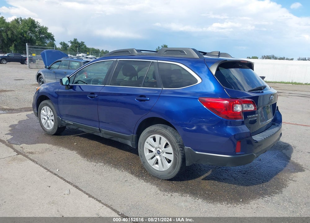 2017 SUBARU OUTBACK 2.5I PREMIUM VIN: 4S4BSADC3H3202429