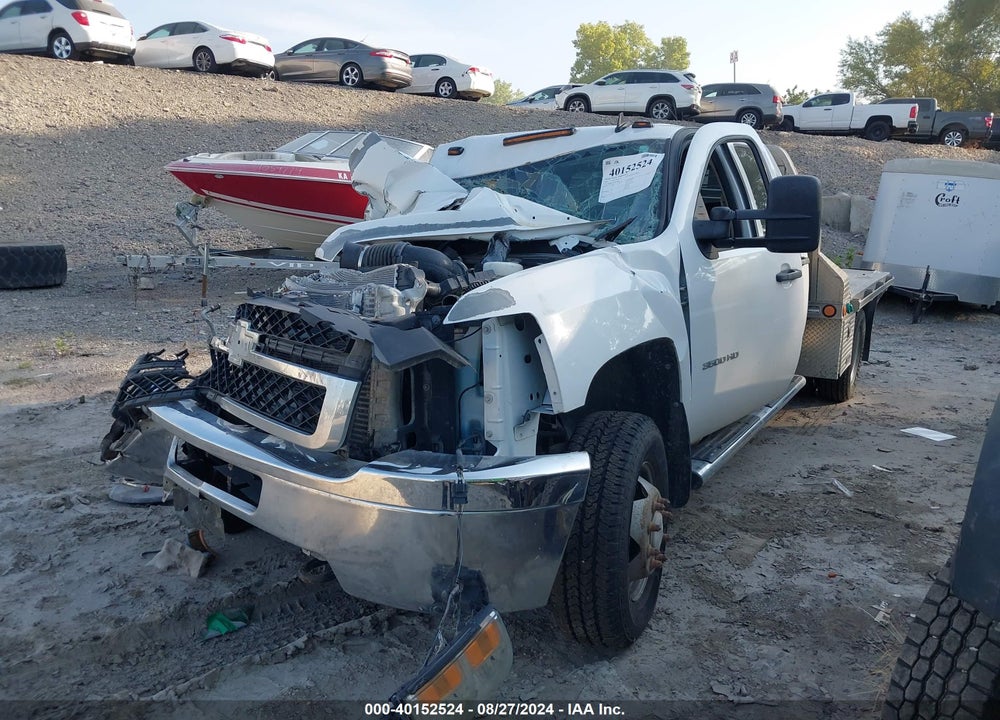 2012 CHEVROLET SILVERADO 3500HD CHASSIS WORK TRUCK VIN: 1GB4KZCL0CF149486