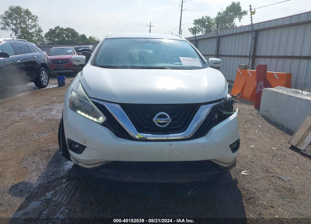 2018 NISSAN MURANO SL VIN: 5N1AZ2MG4JN107064