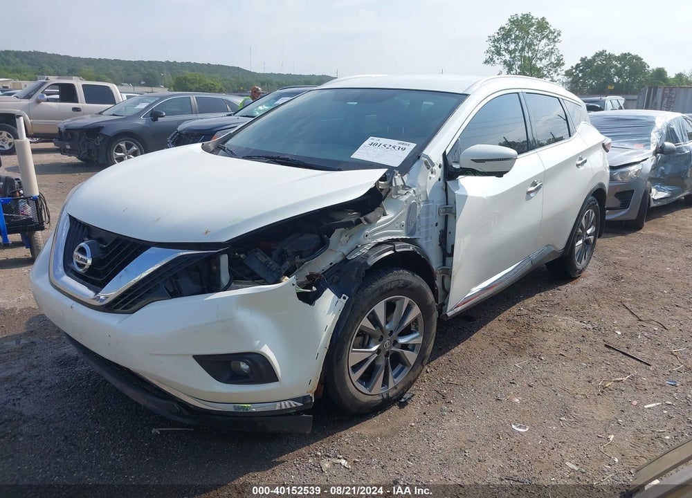 2018 NISSAN MURANO SL VIN: 5N1AZ2MG4JN107064