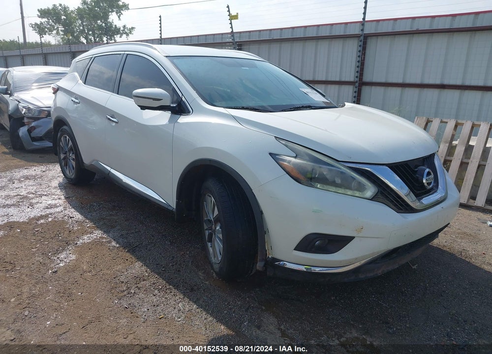 2018 NISSAN MURANO SL VIN: 5N1AZ2MG4JN107064