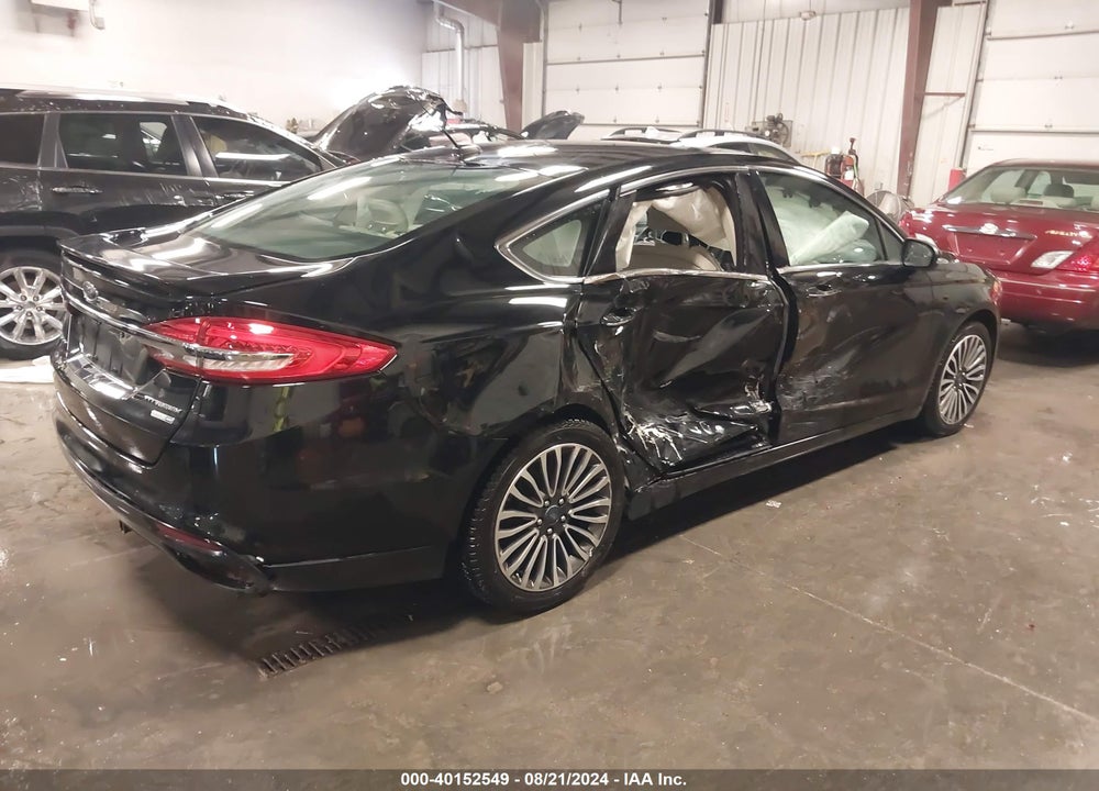 2018 FORD FUSION TITANIUM VIN: 3FA6P0D96JR205876