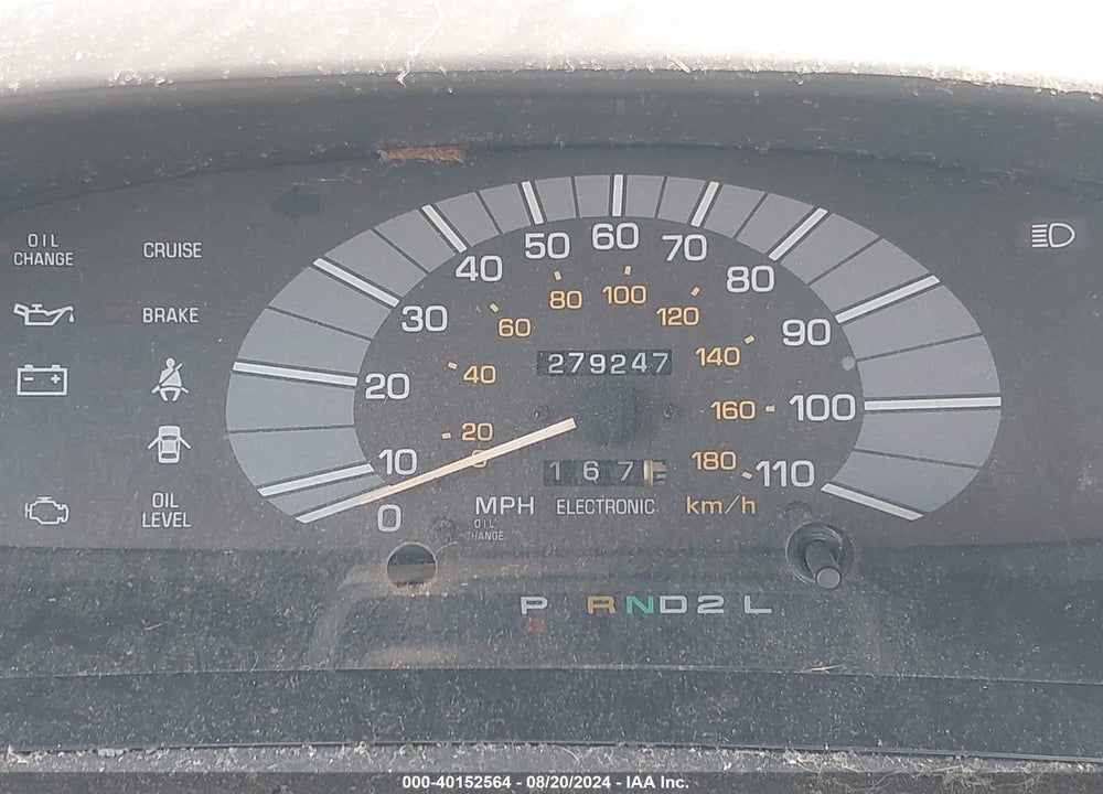 1991 TOYOTA PREVIA LE VIN: JT3AC12R7M0044603