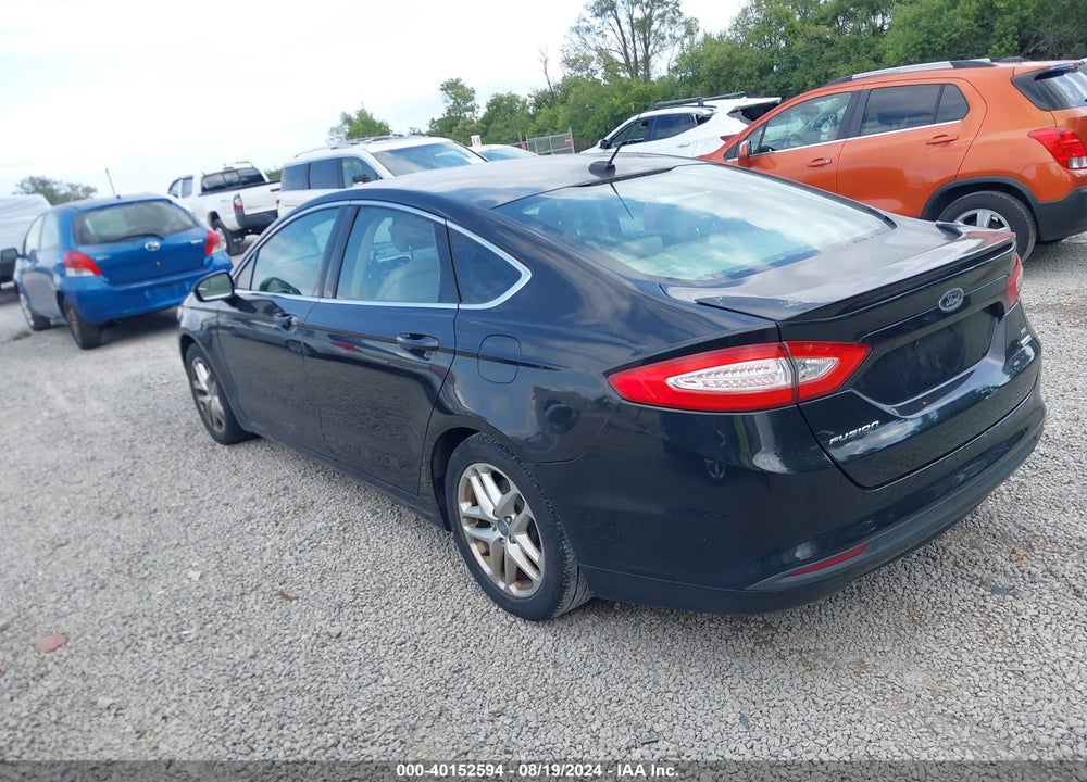 2013 FORD FUSION SE VIN: 3FA6P0HRXDR123583