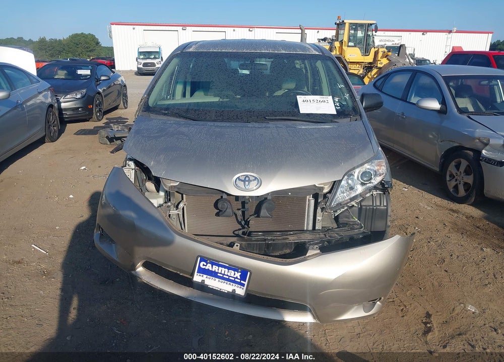 2017 TOYOTA SIENNA L 7 PASSENGER VIN: 5TDZZ3DC6HS878589
