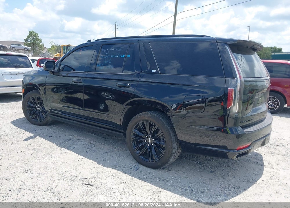 2023 CADILLAC ESCALADE 4WD SPORT PLATINUM VIN: 1GYS4GKL2PR160992