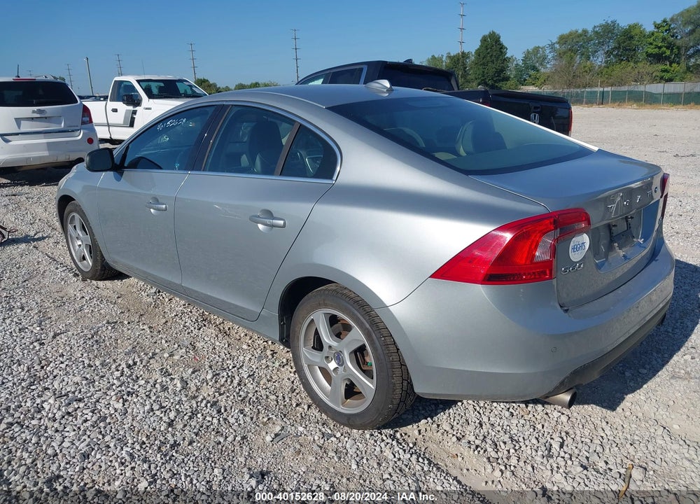 2013 VOLVO S60 T5/T5 PLATINUM/T5 PREMIER/T5 PREMIER PLUS VIN: YV1612FHXD2197456