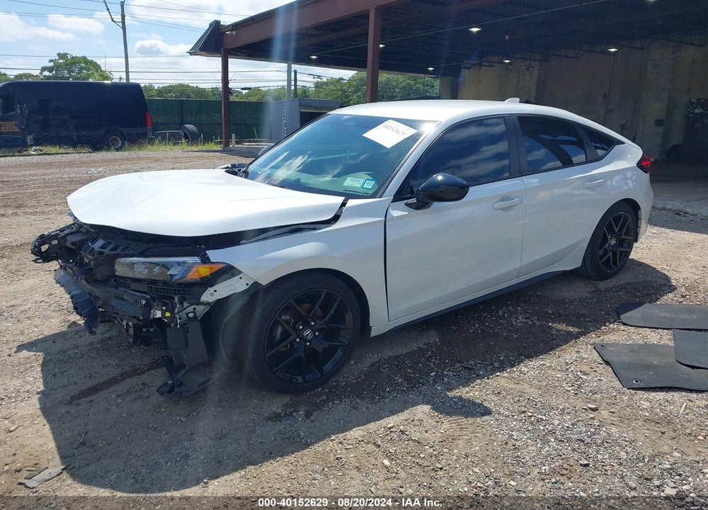 2022 HONDA CIVIC SPORT VIN: 19XFL2H82NE010681