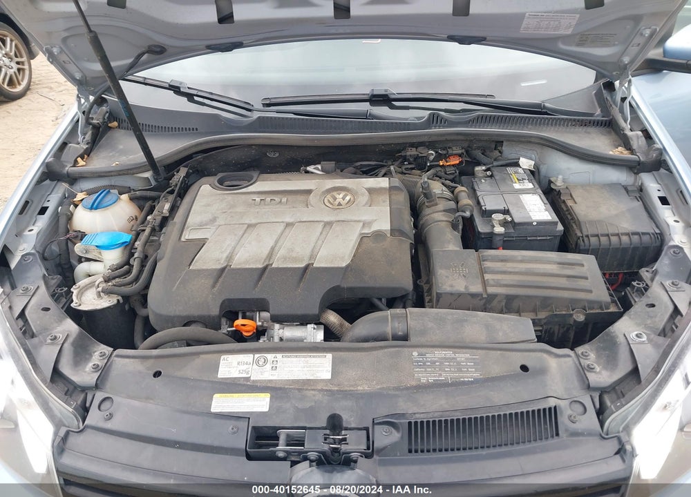 2011 VOLKSWAGEN GOLF TDI 4-DOOR VIN: WVWDM7AJ7BW306280